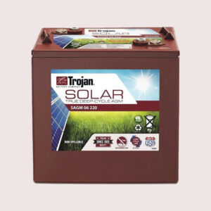 Trojan Solar Deep Cycle AGM Battery 6V-120Ah